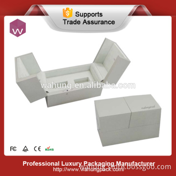 unique white perfume gift packaging box (WH-0542)